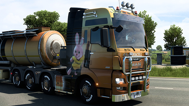 DURACELL Paintjob for the MAN TGX 06