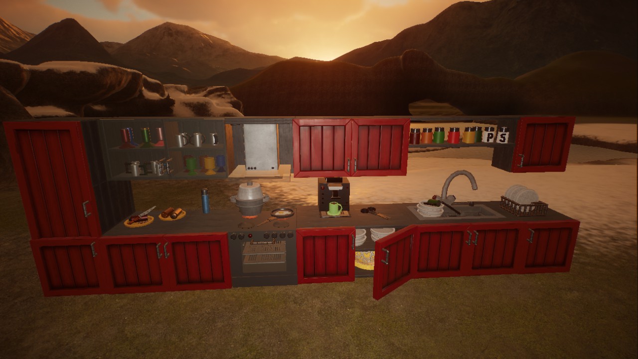 Kitchen, Küche