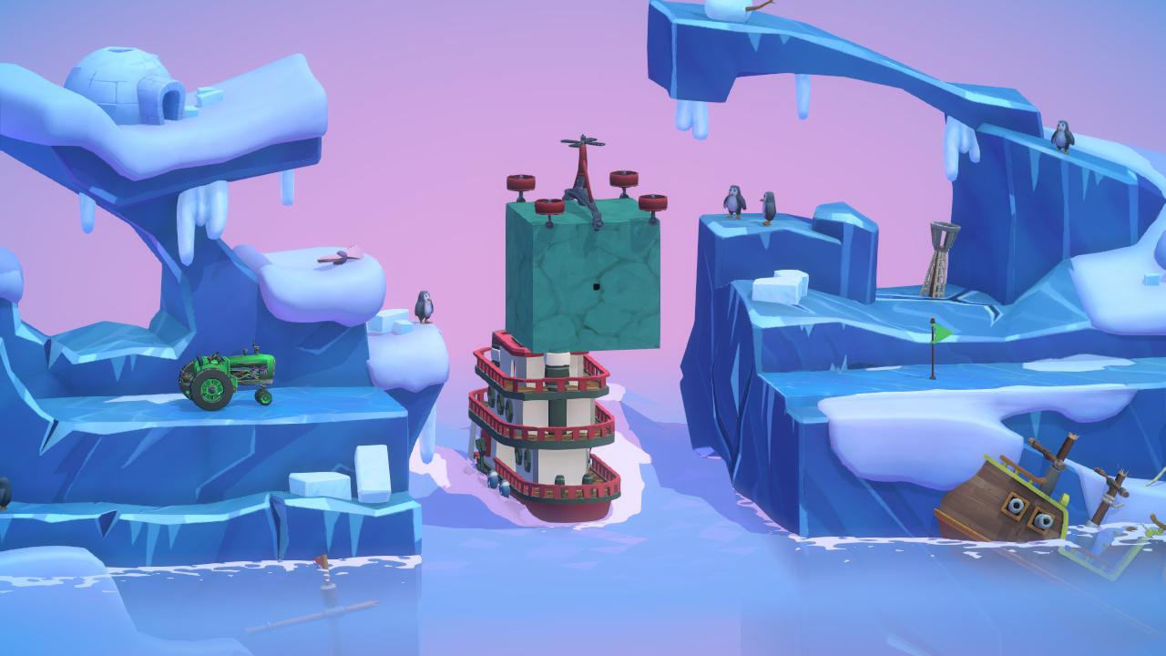 Floating ice