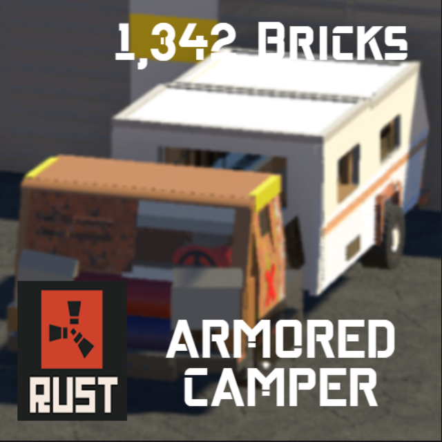 Armored Truck Camper From RUST