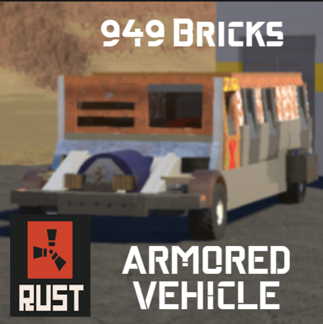 Modular Vehicle From RUST - Armored Transporter