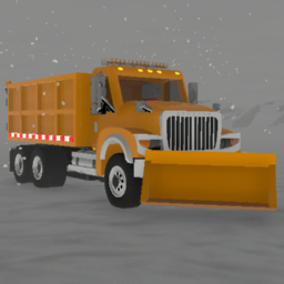 GeoStarDump Truck - DOT - Department Of Transportation - Snow - Plow