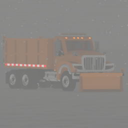 Geostar - DOT - Snow Plow With Plow Beacons