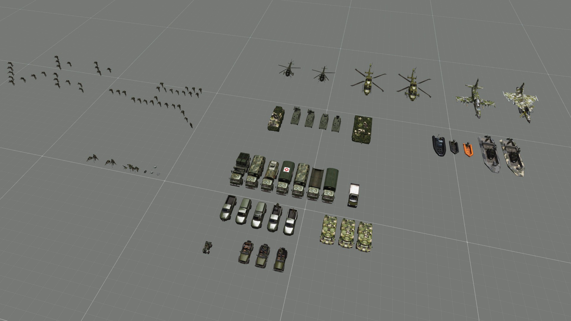 Vanilla Horizon Islands Defense Force (BLUFOR)