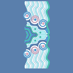 Fantasy-Roleplay Aquatic Elven Banner