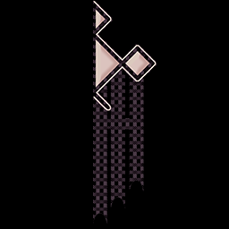 Fantasy-Roleplay Cursed Elven Banner
