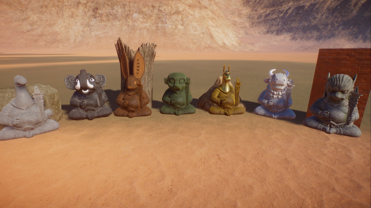 sculptures, Skulpturen
