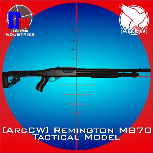 Steam Workshop::[ArcCW] Remington M870 - Tactical Model