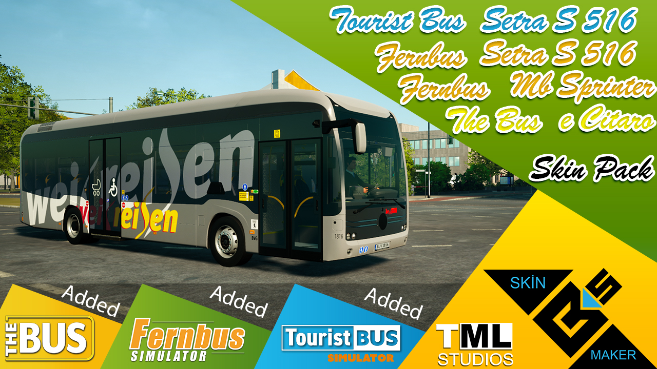 MB eCitybus Weis Reisen Skin Pack
