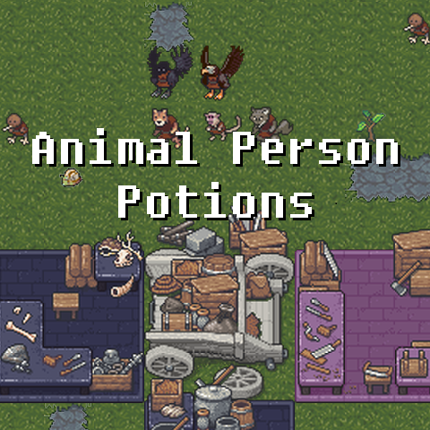 Animal Person Potions