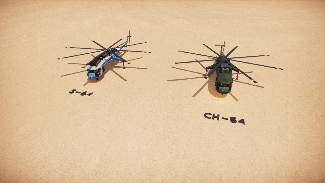 Helicopter S-64 / CH-54