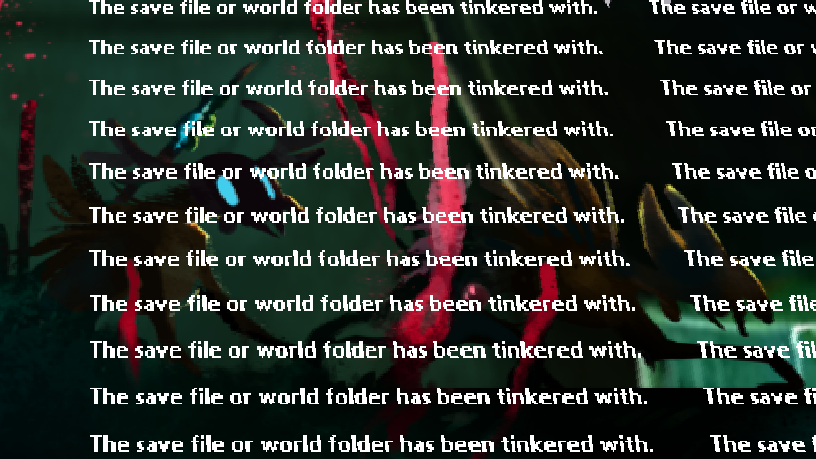Checksum Unfix
