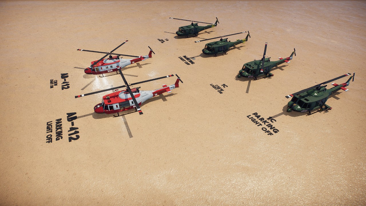 Helicopter huey series