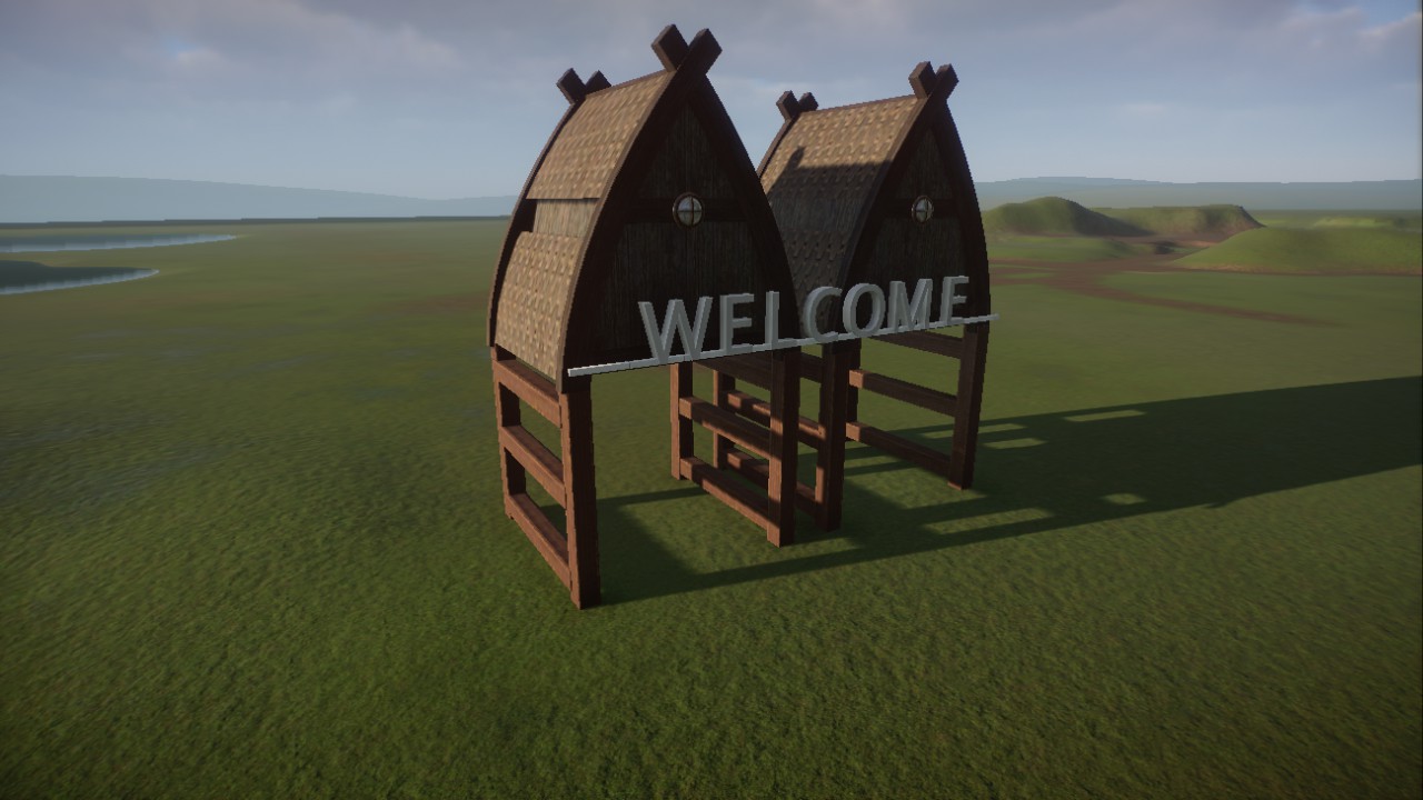 Welcome Tunnel Wood