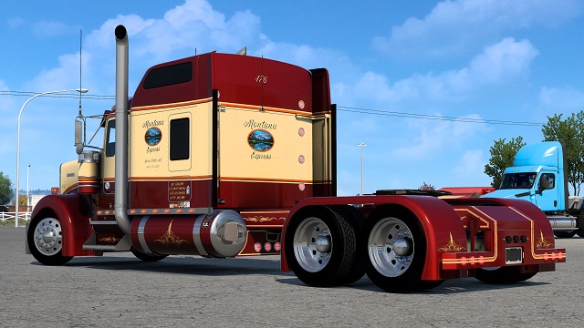 Montana Express Skin for Ruda W900 and Great Dane Reefer
