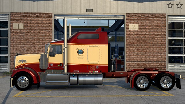 Montana Express skin for the SCS W900. Works on all cabs