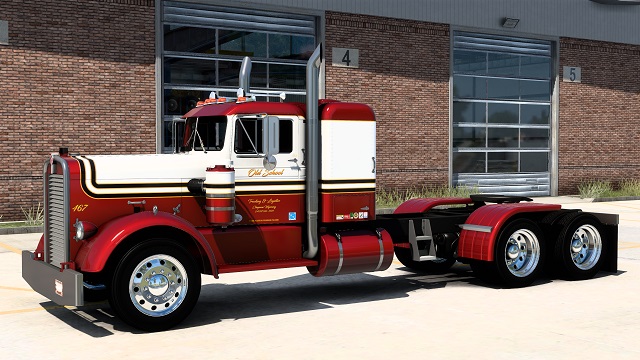 Old School BPM Kenworth 521 Truck Tanker and Fruehauf Skins