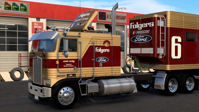 Folgers Racing Skin for the Overfloater K100E VIT