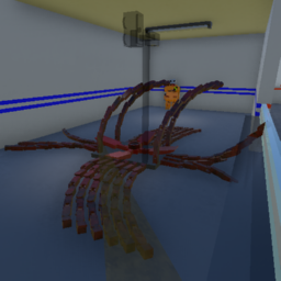 meat plant [ground]