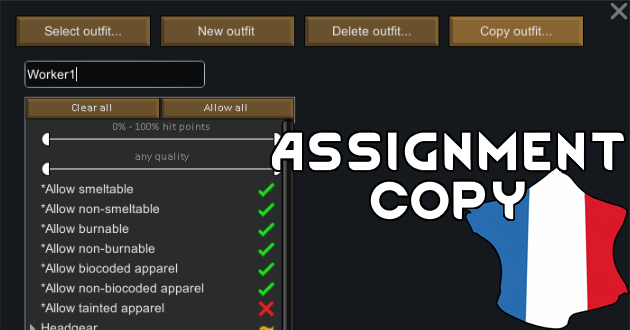Assignment Copy [Fr]