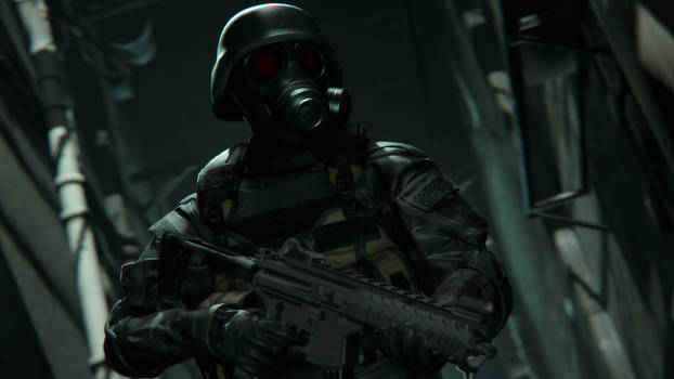 Hunk from Resident evil