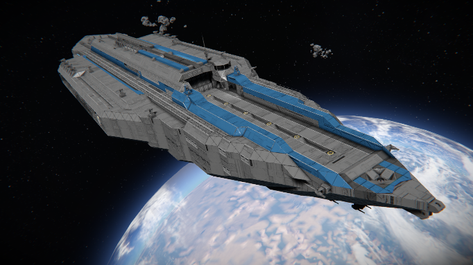 GDF John Paul Jones Class Battle Carrier preview