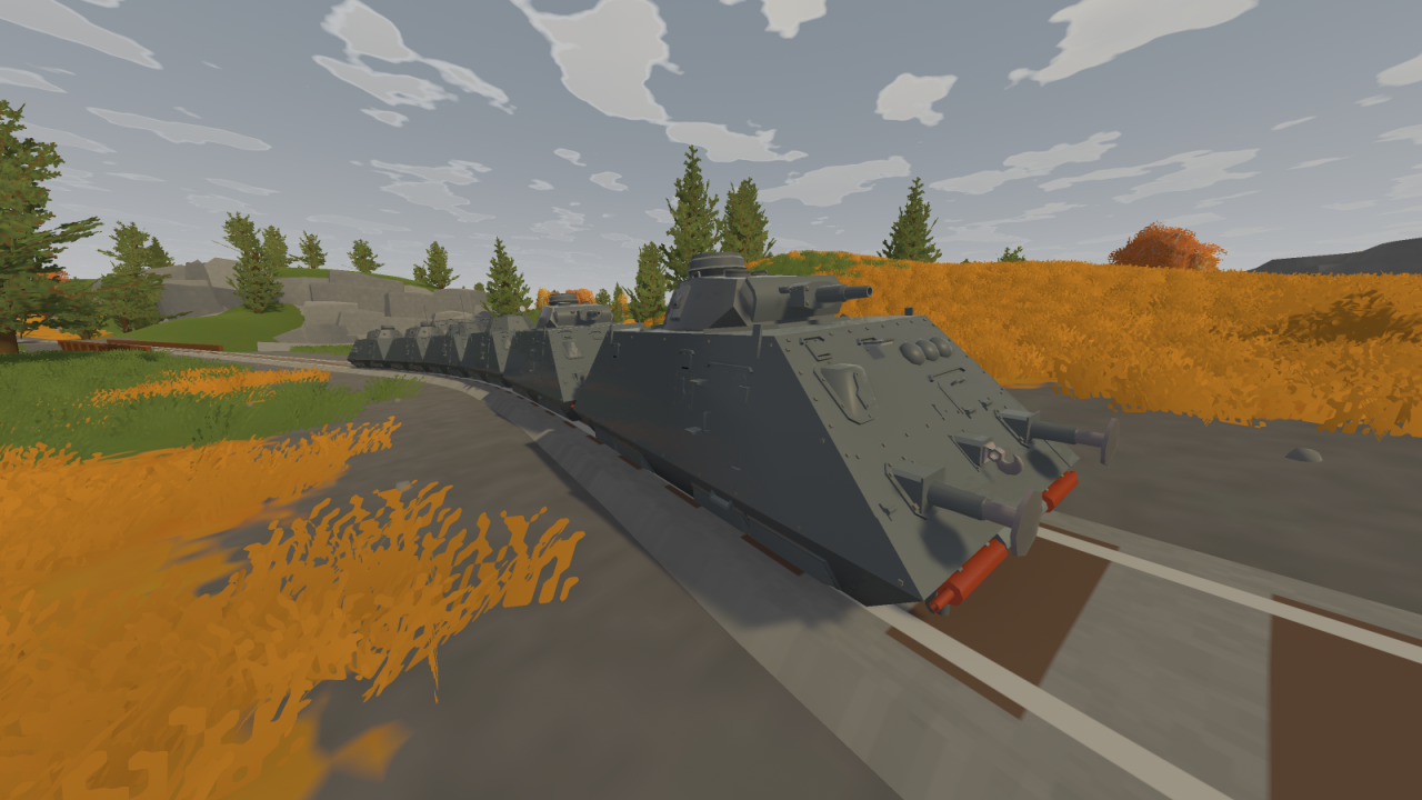 Heavy Armored Scout Train – Unturned Mod