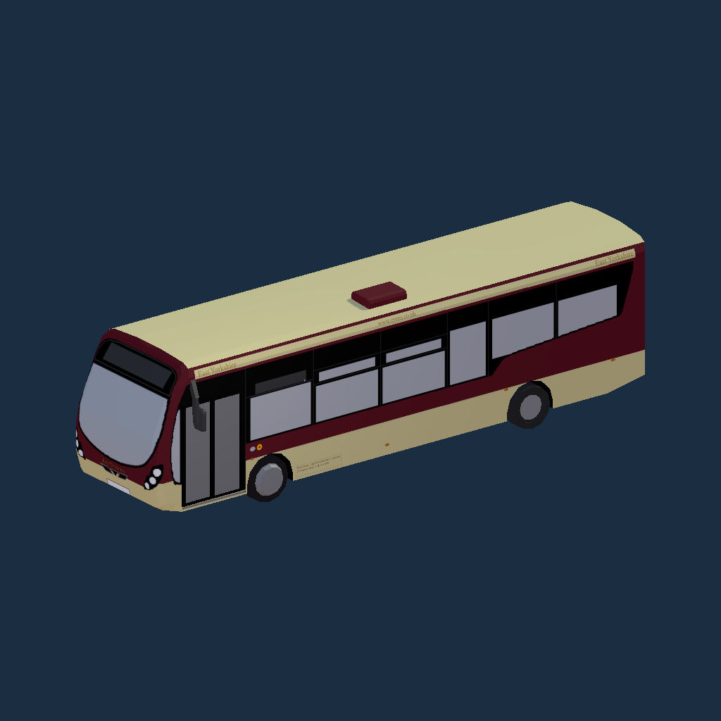 EYMS Streetlite DF OLD LIVERY