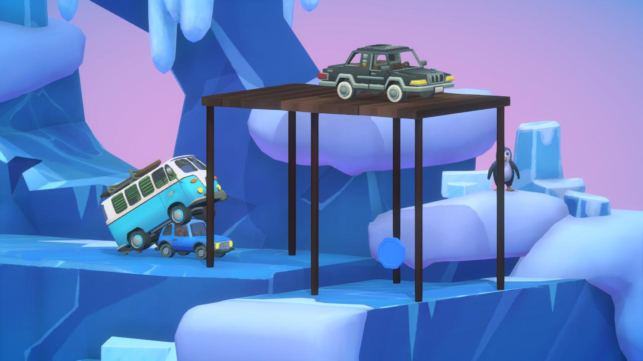 Something like a cable car
