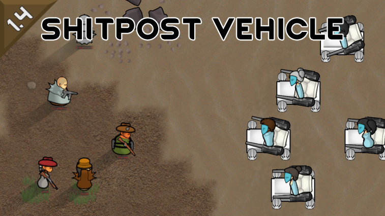 Vehicle Shitpost - the mod