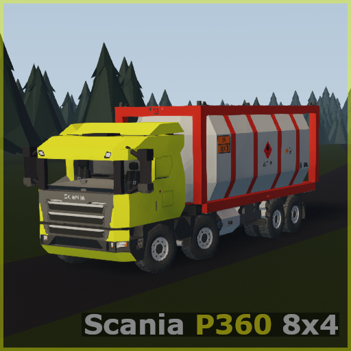 Scania P360 (2023) 8x4