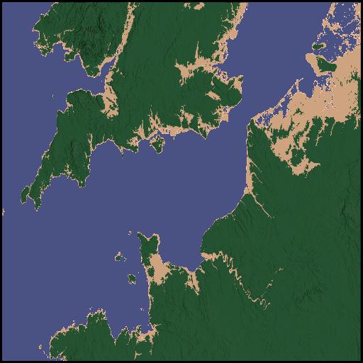 The Channel with roads airfields harbours and cities