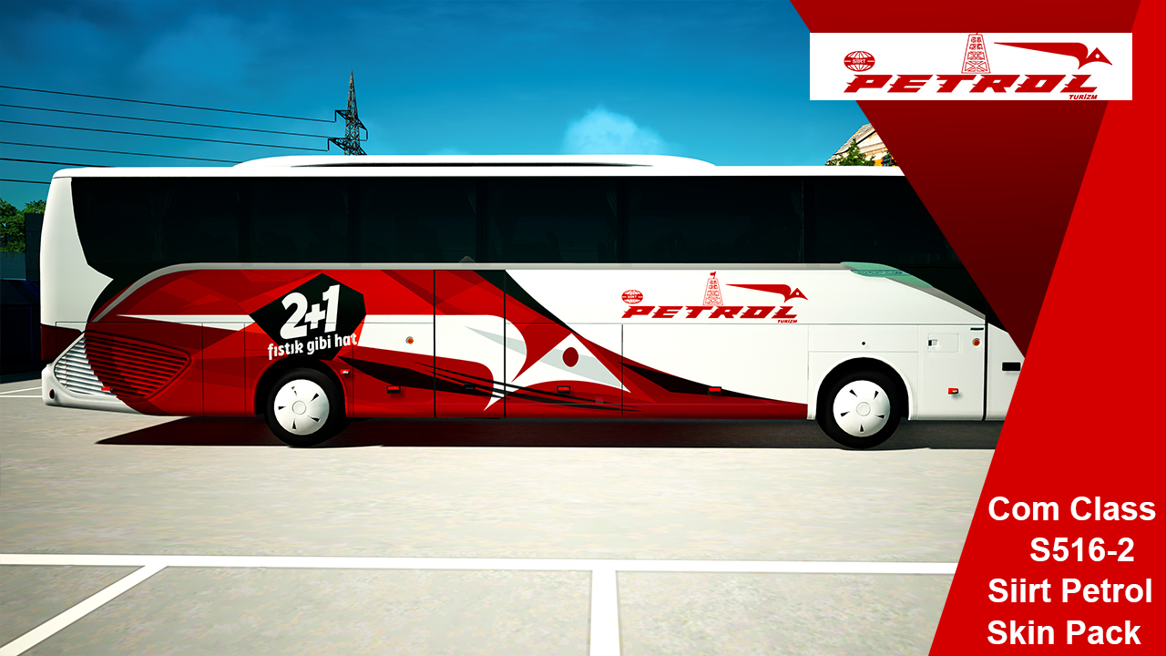 Com Class S 516/2 Siirt Petrol Turizm Skin Pack