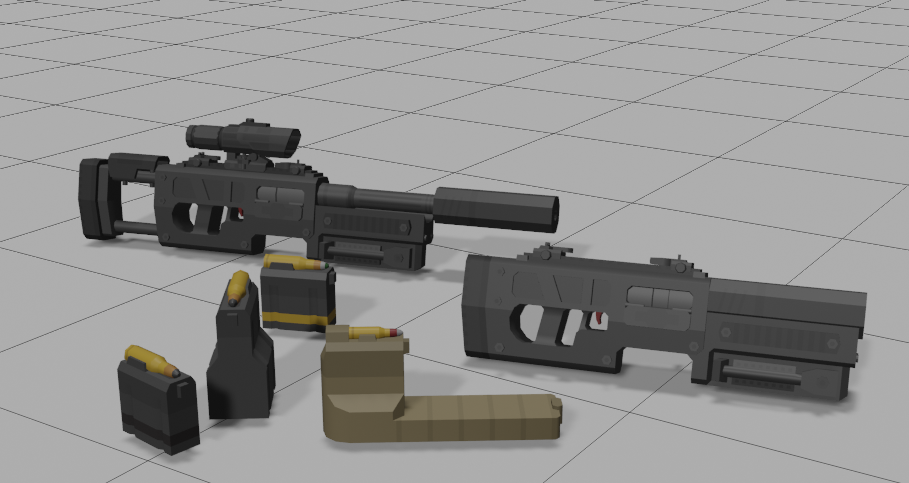 [FULLY ANIMATED!] CSR Weapon System