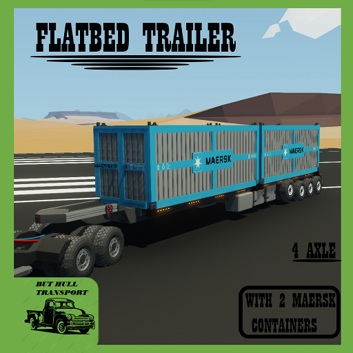 4 AXLE FLATBED TRAILER