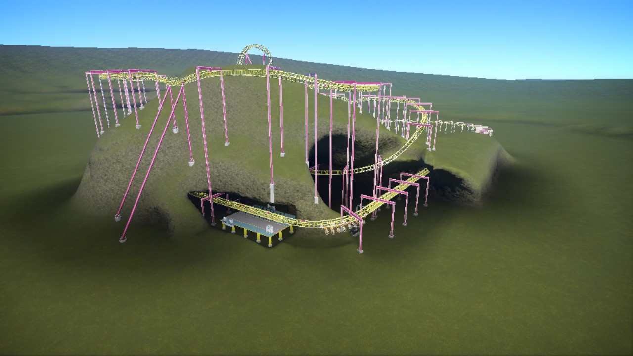 Volcano the Blast Coaster