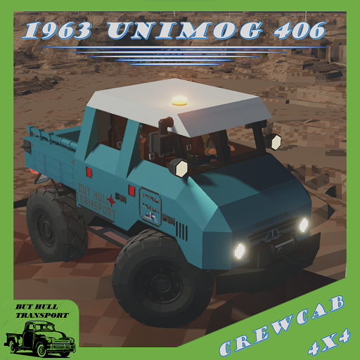 1963 MERCEDES UNIMOG 406 CREWCAB