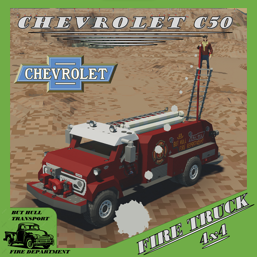 1962 CHEVROLET C-50 FIRE TRUCK