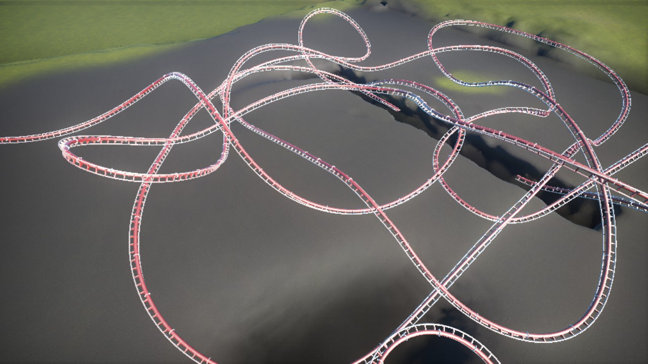 Launched flying coaster