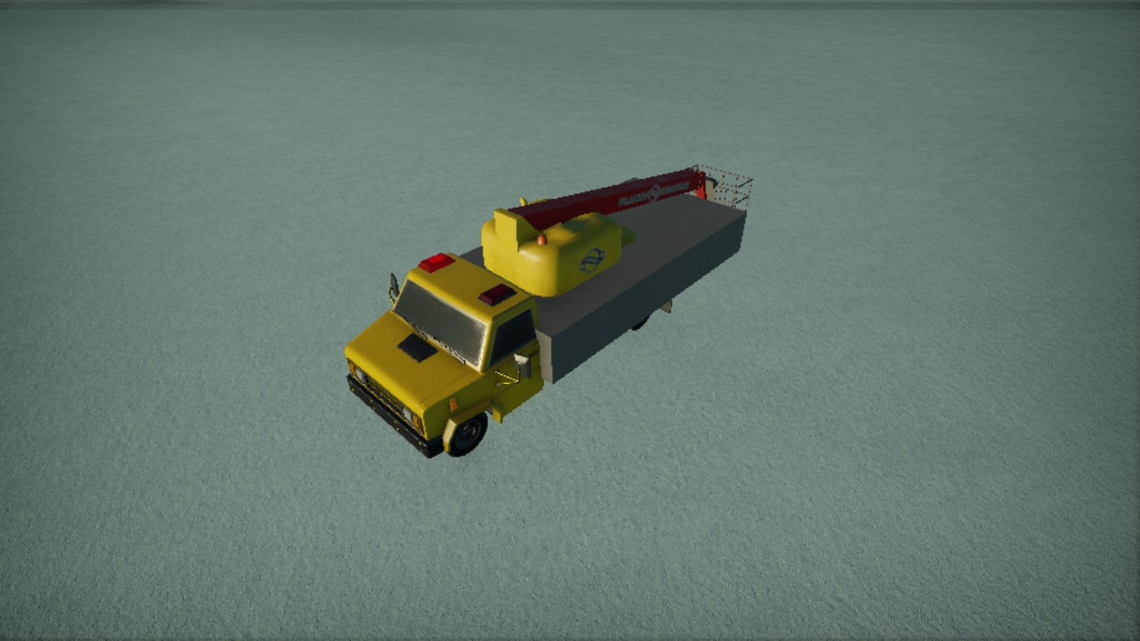 Cherry Picker Truck