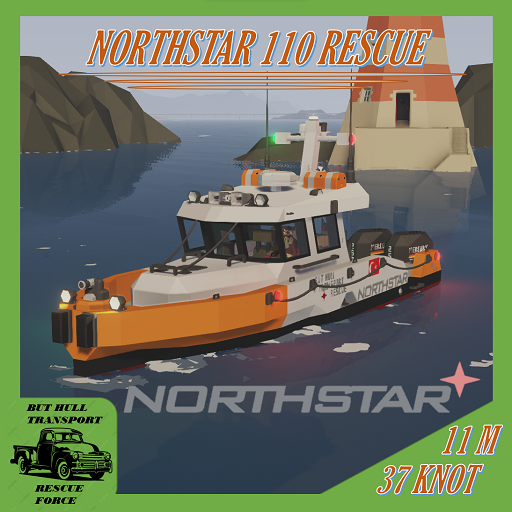 NORTHSTAR 110 SAR BOAT 11m