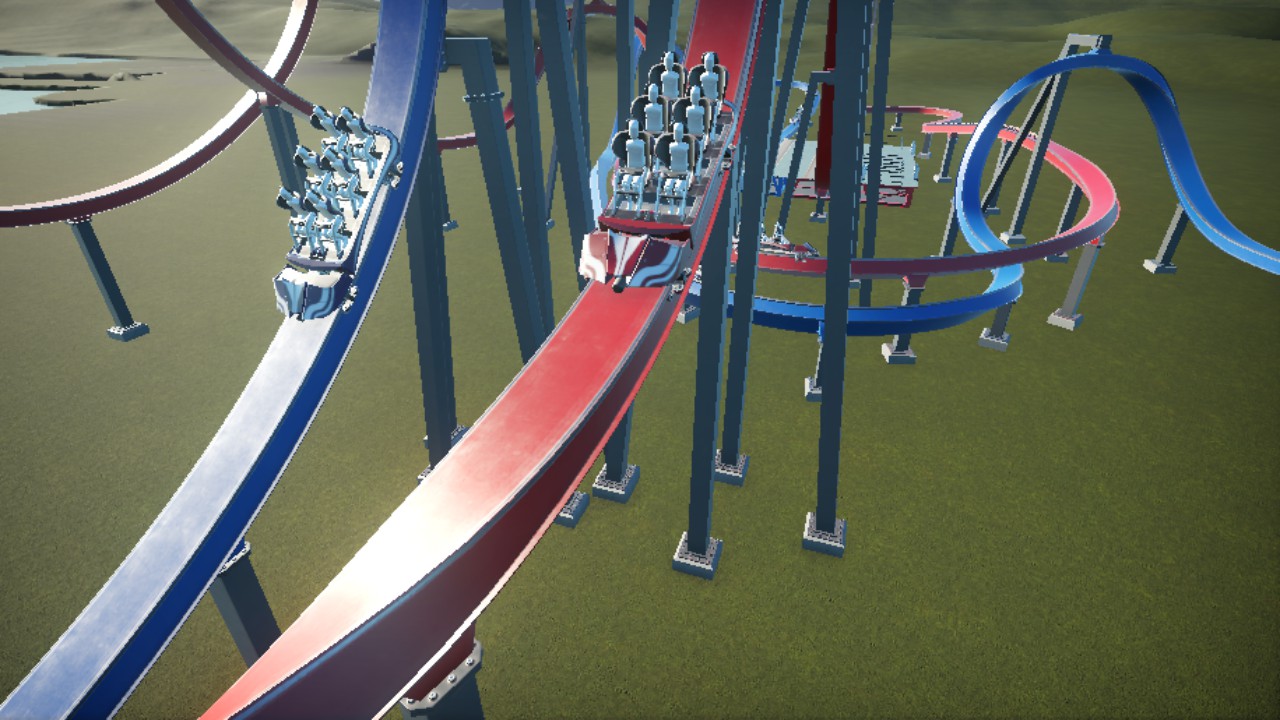 Dualling Single rail coaster