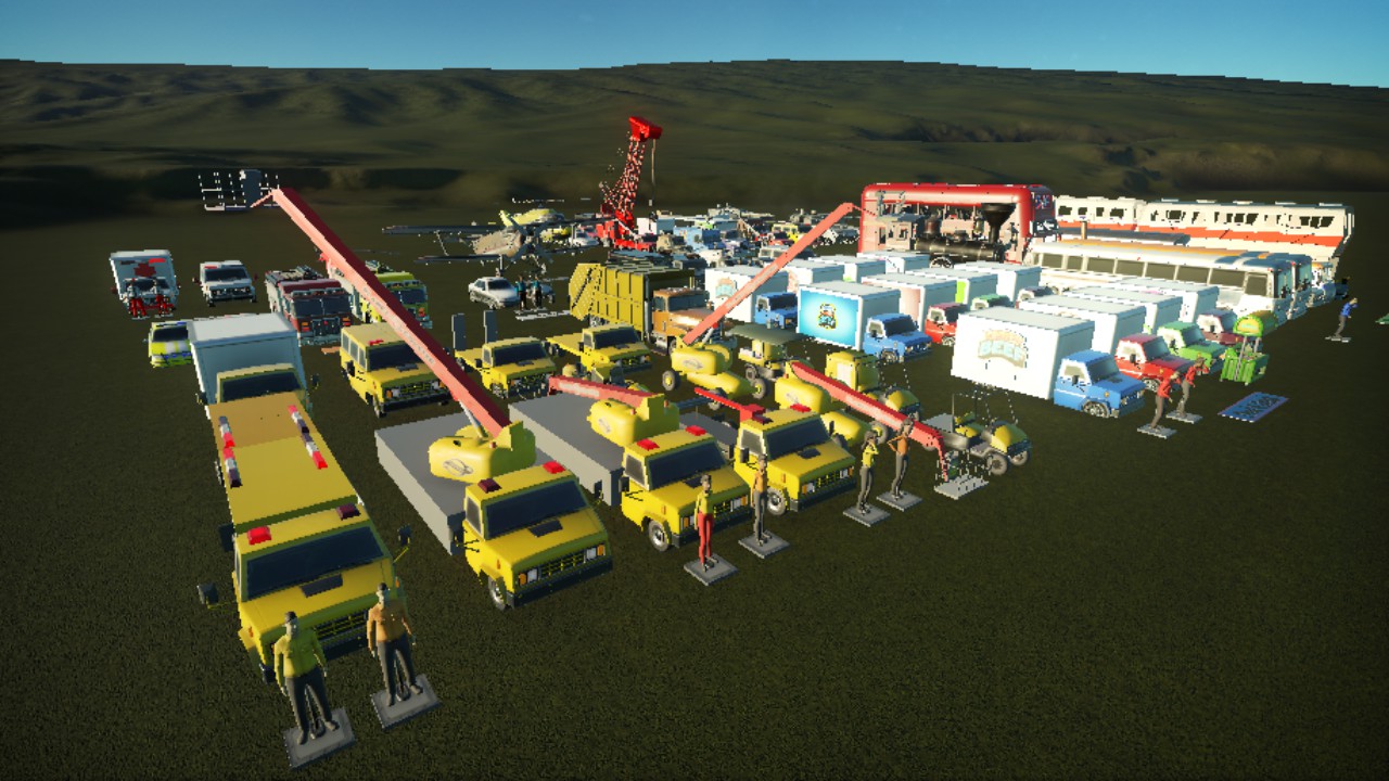 Vehicles Set