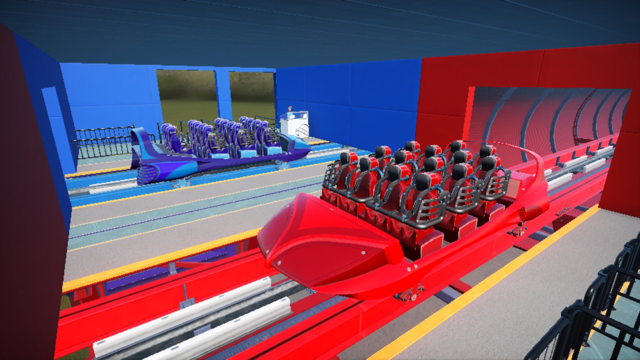 Dual Freefall Coaster (Opposite)