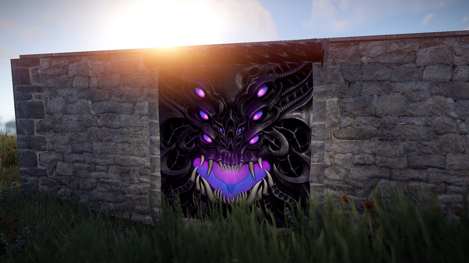 Abyss Garage Door