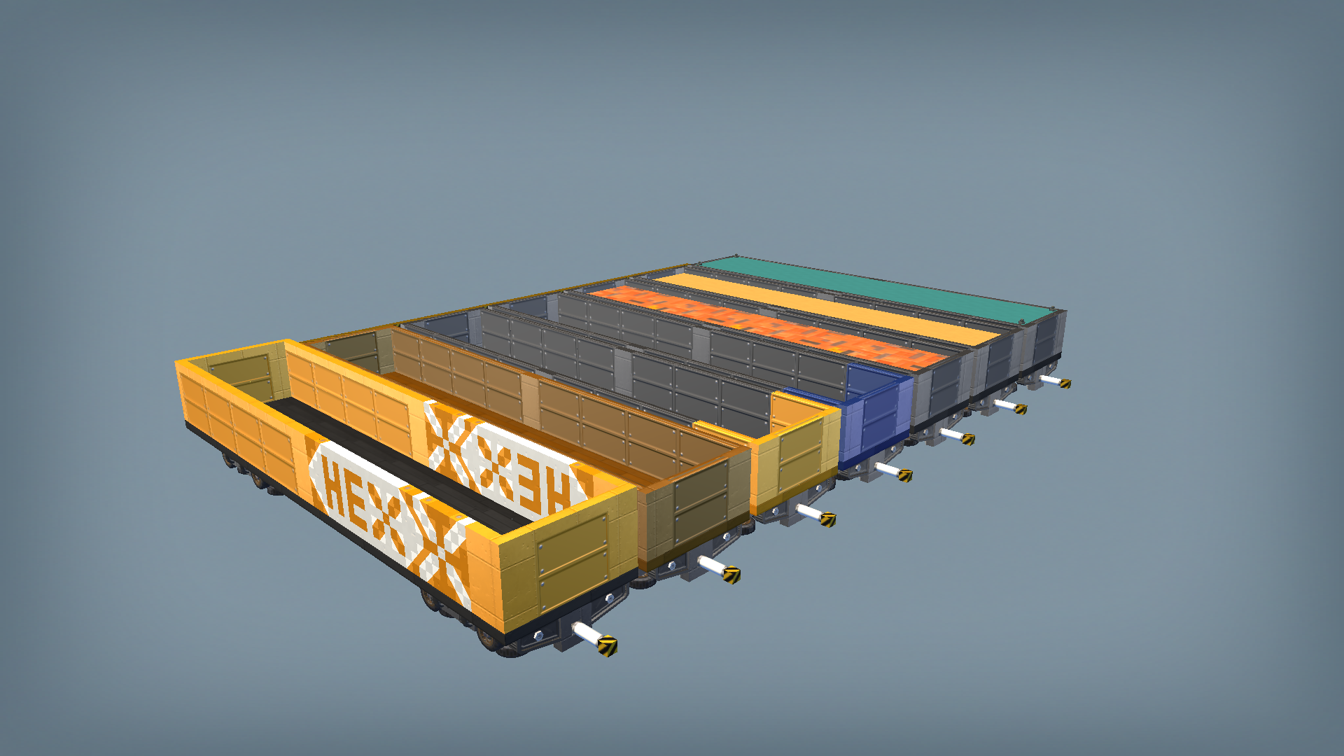 Gondola Car MK2 Loads & Liveries Pack