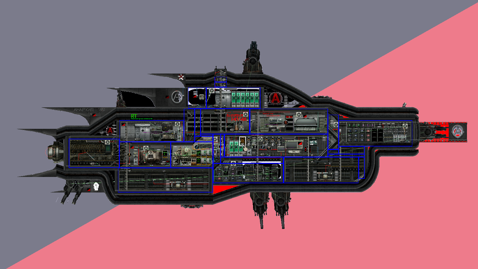安那其号 T1 – Barotrauma Mod