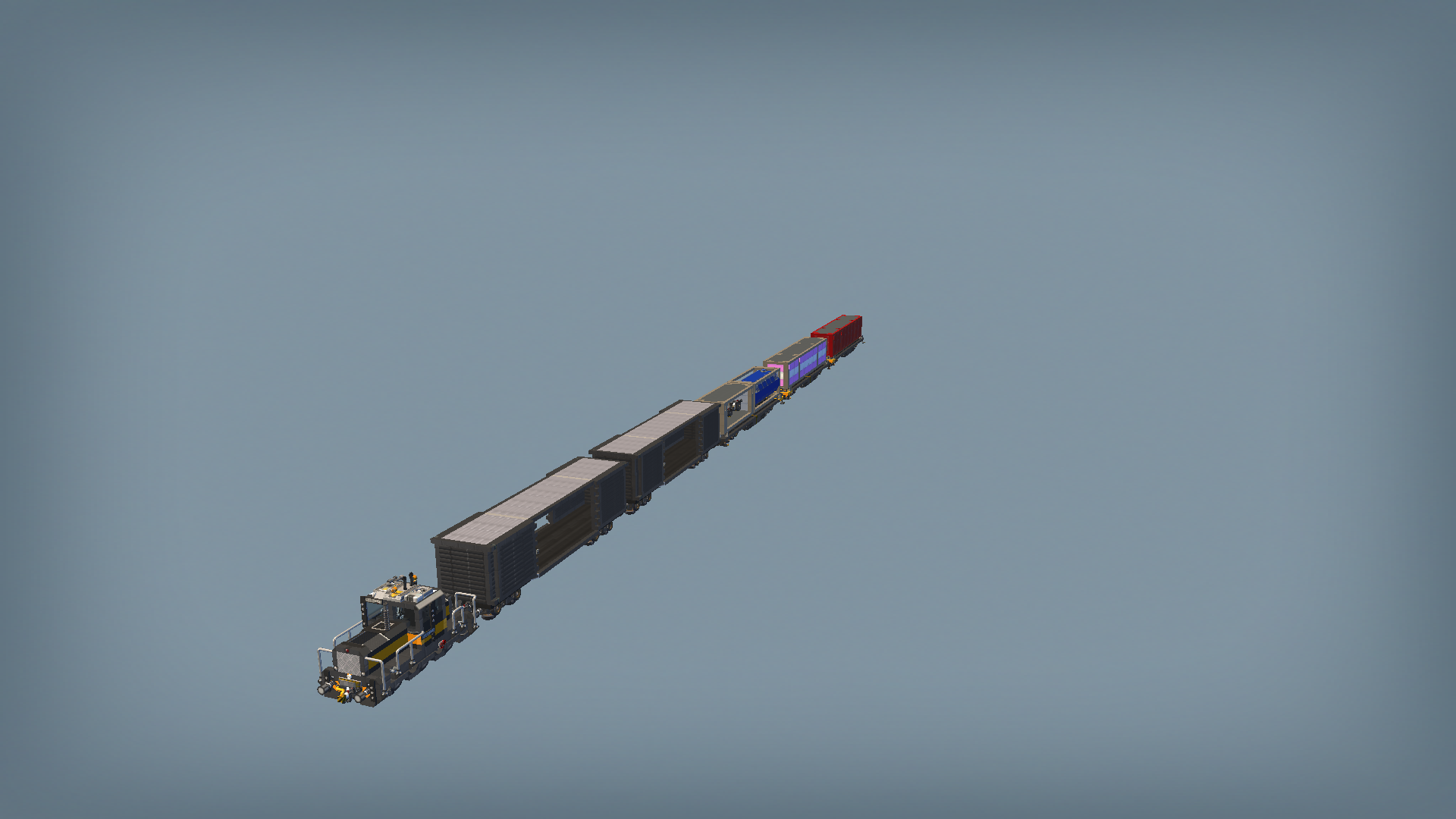 Draft Gear Demo Train