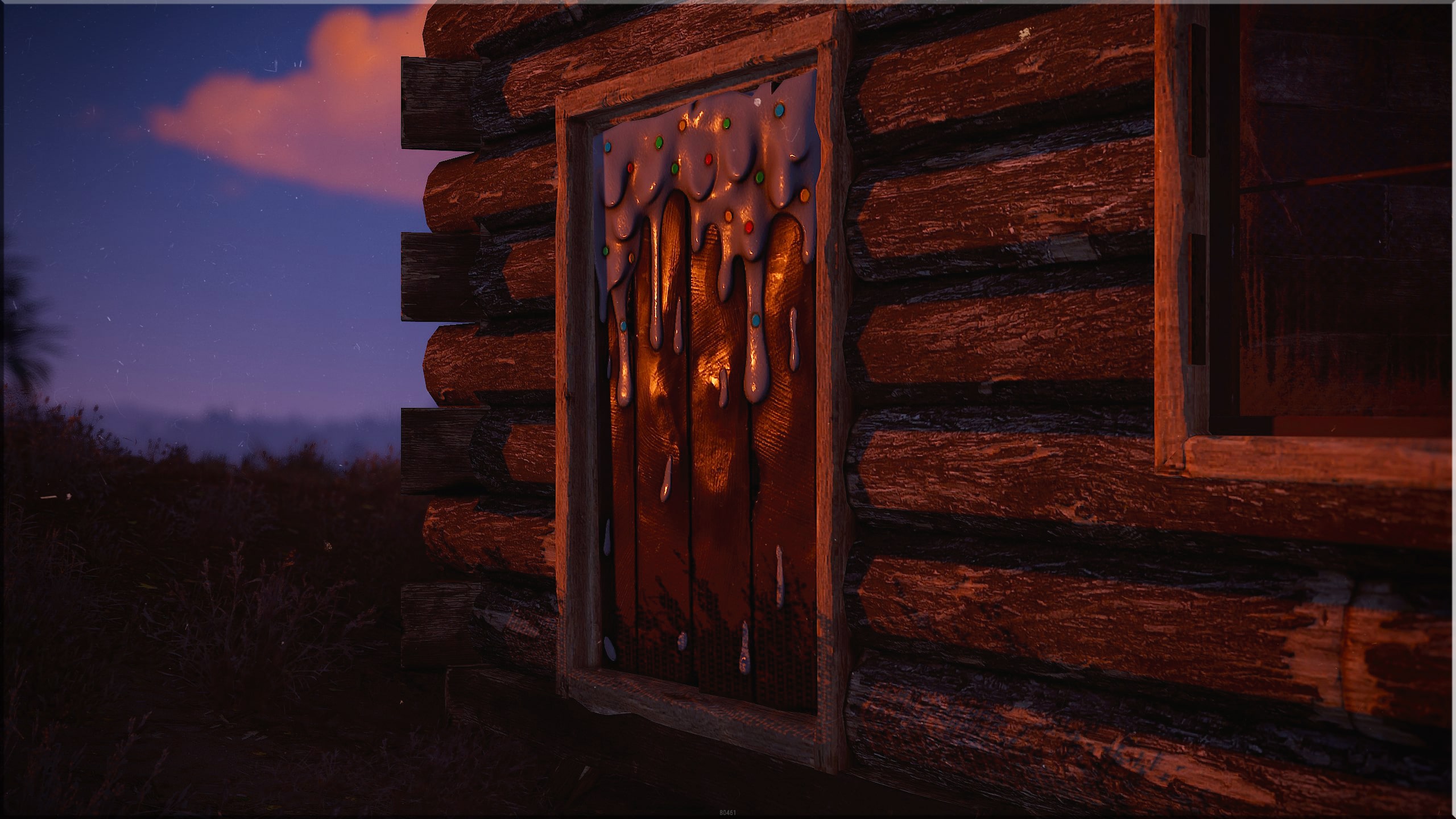 Sweet Wooden Door