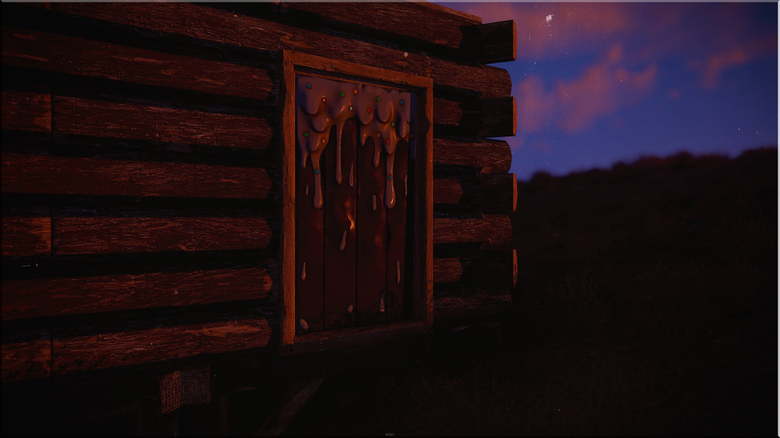 Sweet Wooden Door